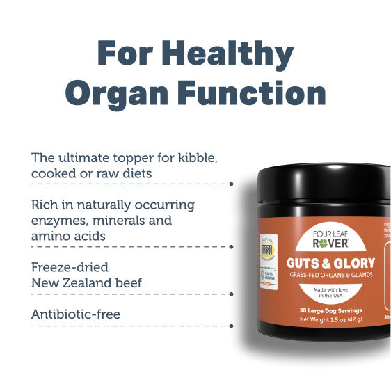 Guts & Glory - Grass-fed Organs For Dogs